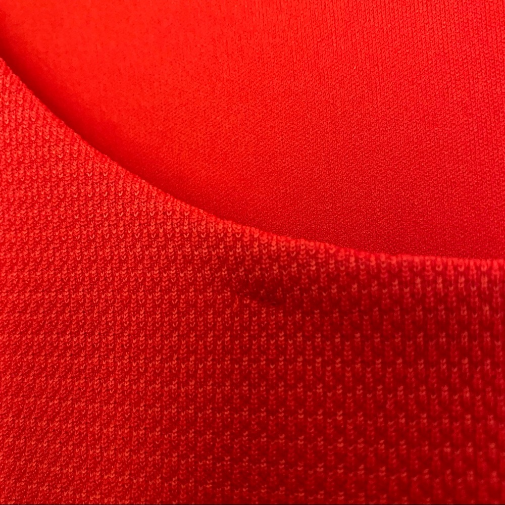 Zara Red Ruffle Hem Mini Dress - Picture 11 of 11